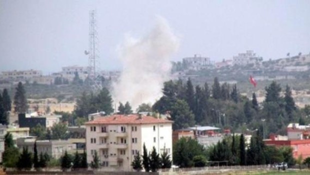Suriye sınırında büyük patlama