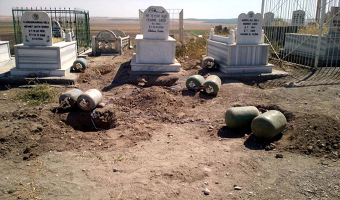 Mehdi Eker'in aile mezarlığından 640 kilo patlayıcı çıktı!