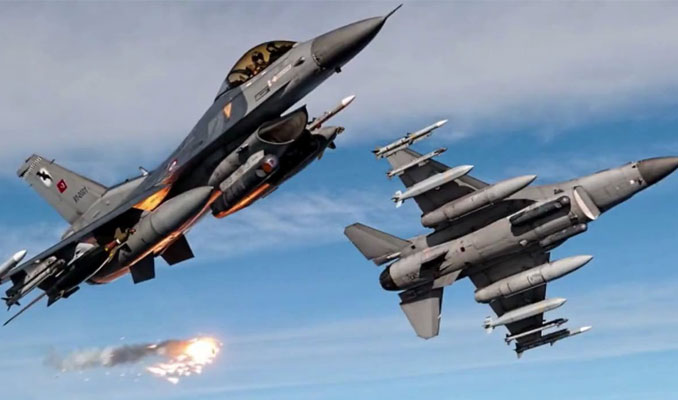 TSK Suriye'de bomba yüklü aracı havadan vurdu