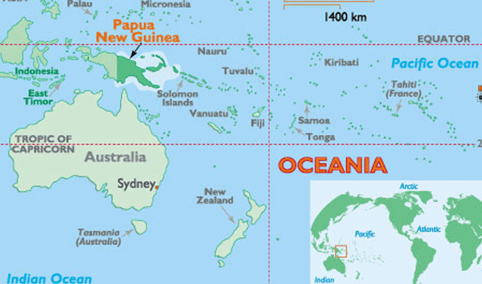 Papua Yeni Gine'de 7.9 büyüklüğünde deprem