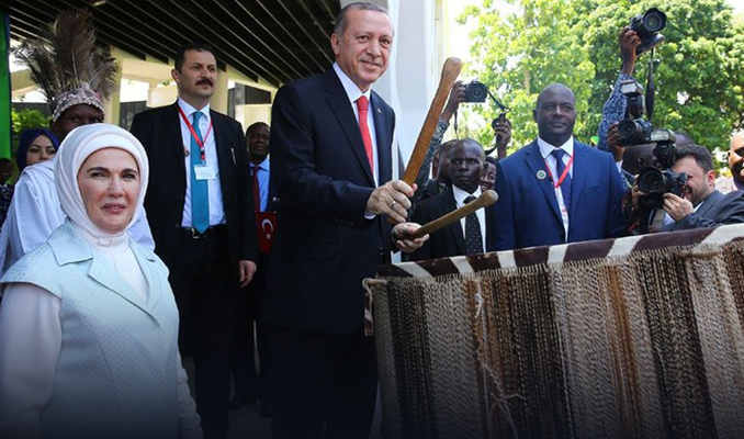 Erdoğan Tanzanya’da tamtam çaldı