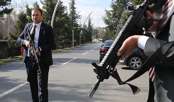 Erdoğan yerli silahla korunuyor