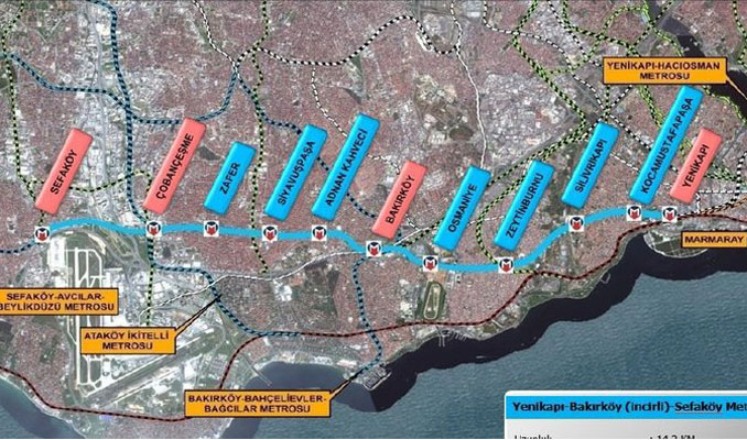 Yenikapı - Sefaköy metro hattı ne zaman açılacak?