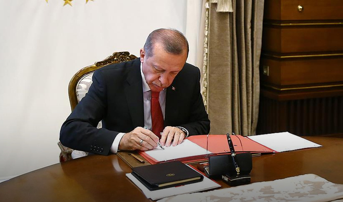 Erdoğan'dan YSK kanununa onay