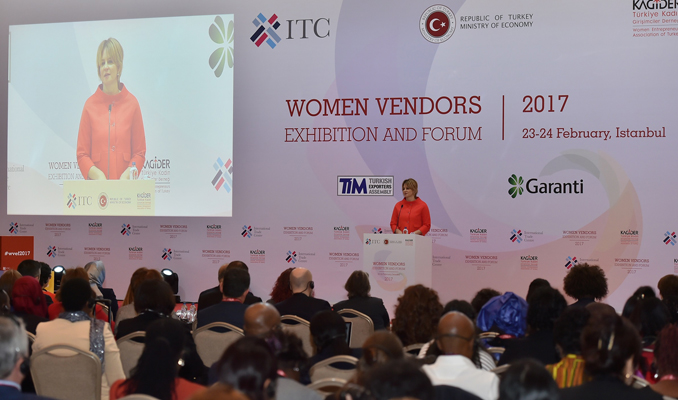 48 ülkeden 300 kadın girişimci İstanbul'da buluştu