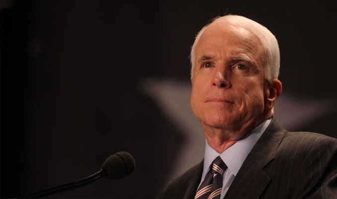 McCain gizlice Kobani'ye gitmiş