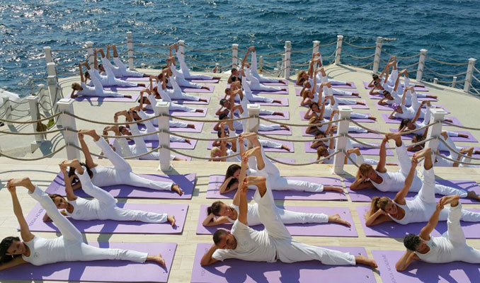 Yoga tutkunları baharı Şile’de karşılayacak