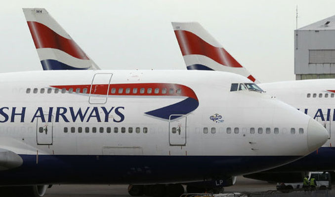 British Airways uçuşlarını durdurdu