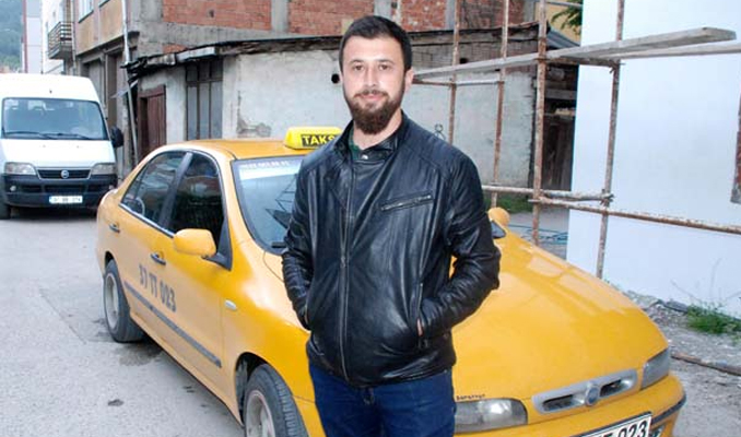 Kahraman taksi şoförü dolandırıcıyı yakaladı