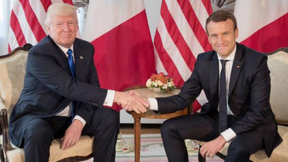 Trump, Fransa'ya gidiyor