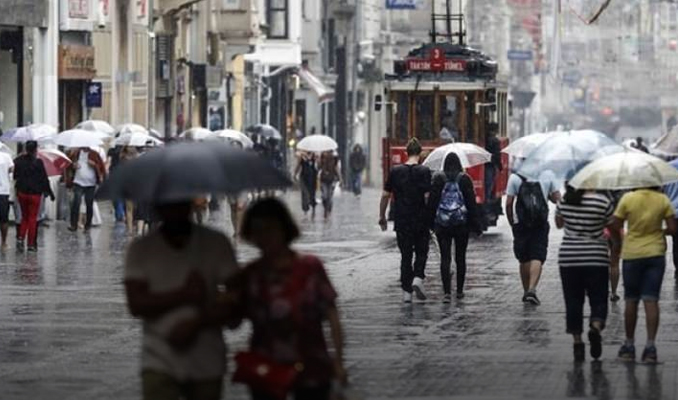 İstanbul'da yağmur için tarih verildi