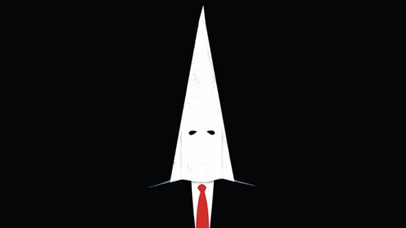 Alman dergisinden Trump'a Ku Klux Klan külahı