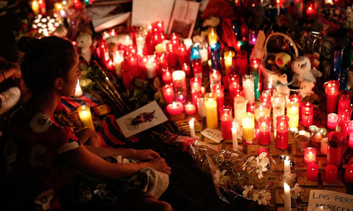 Barcelona'da terör kurbanları anıldı