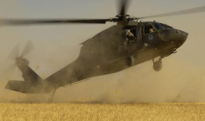 Askeri helikopter düştü: 10 ölü