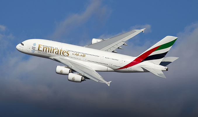 Emirates'ten 16 milyar dolarlık Airbus siparişi