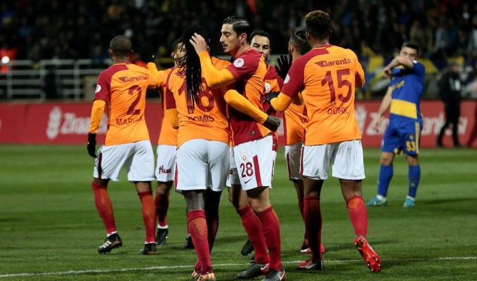 Galatasaray hem kazandı, hem turladı