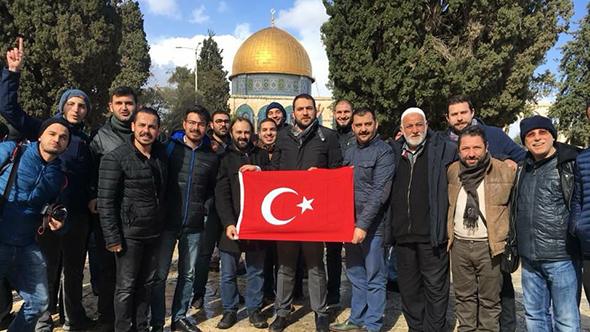 Türk iş adamlarına Kudüs'te gözaltı
