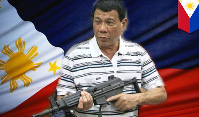 Filipinler Başkanı'ndan şok çağrı! Beni vurun
