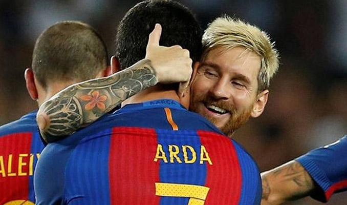 Messi'den Arda'ya veda mesajı!