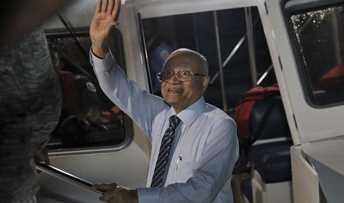 Maldivler'de hapisteki eski devlet başkanı Gayyum serbest bırakıldı