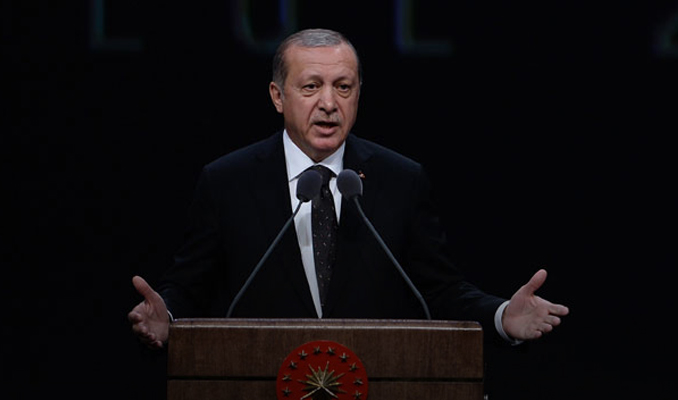 Erdoğan: Dev bir kütüphane inşa ediyoruz