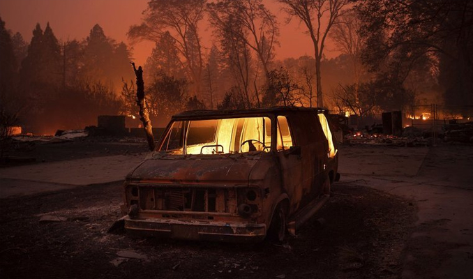 Kaliforniya'daki yangında 88 kişi öldü! 203 kişi kayıp