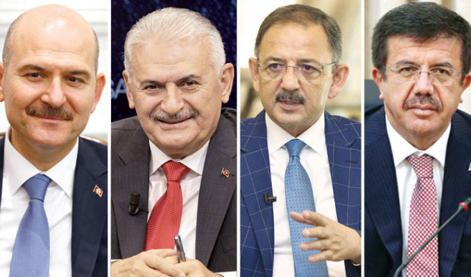 Belediye başkan adayları için yapılan anket Erdoğan'a sunuldu