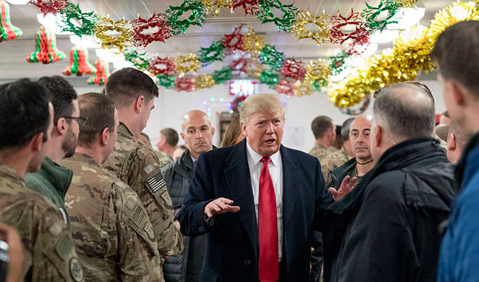 Trump, gizli ABD askerlerini ifşa etti
