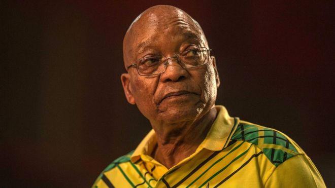 Güney Afrika devlet başkanı Zuma istifasını açıkladı