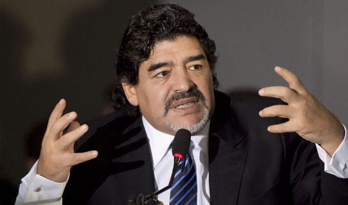 Trump'a hakaret Maradona'nın başını yaktı