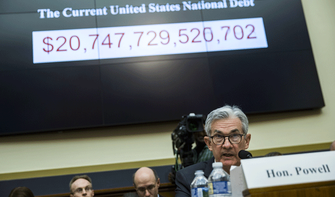 Powell'ın sunumu sonrası dolar yükseldi, ABD borsası sert düştü