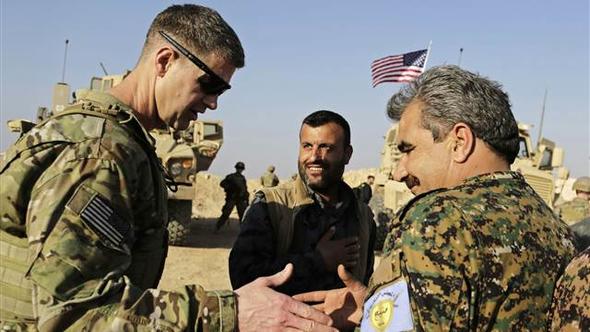 ABD'li generalden terör örgütü YPG ile skandal buluşma
