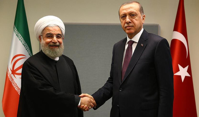 Erdoğan ve Ruhani'den kritik görüşme