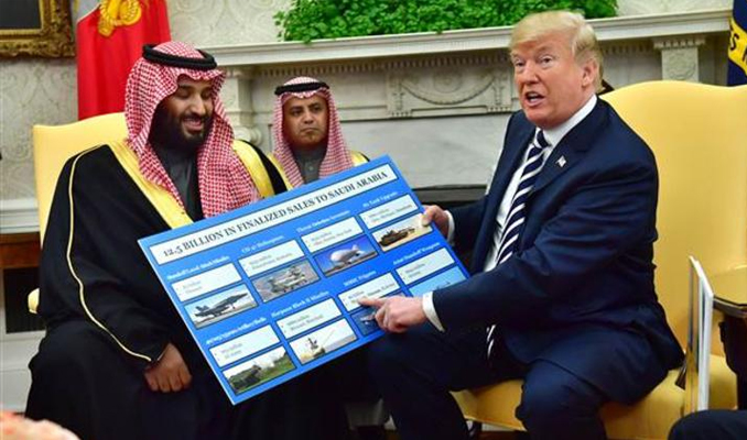 Trump: Riyad, ABD için büyük müşteri