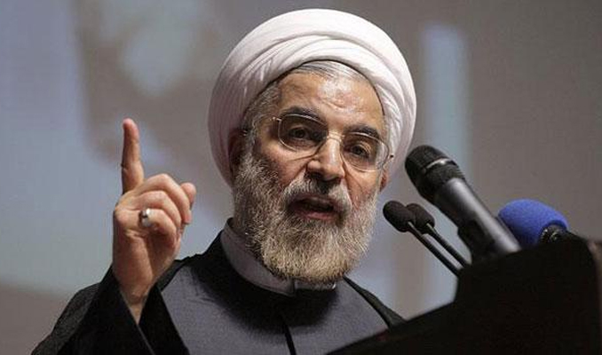 Ruhani'den Trump'a tehdit gibi uyarı