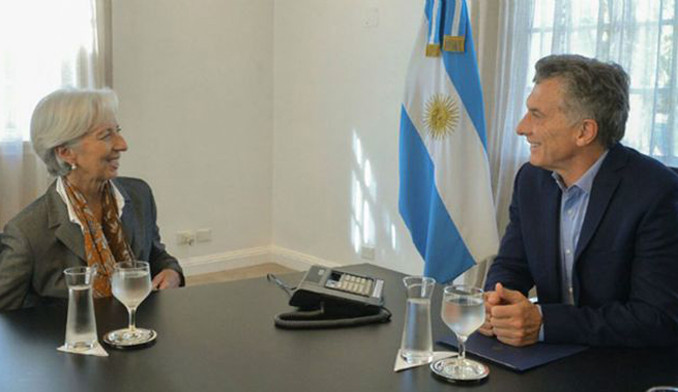 Arjantin IMF kapısında
