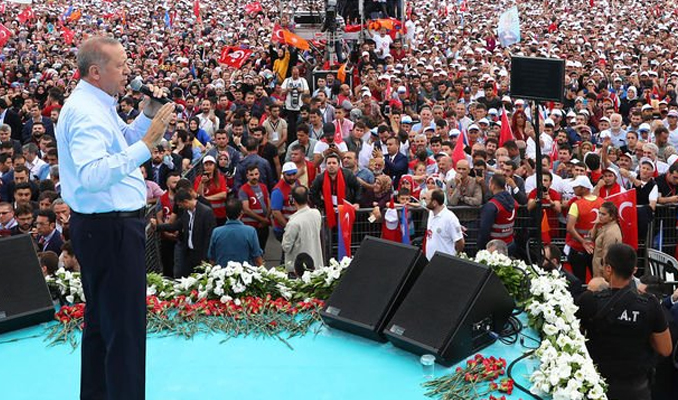 Erdoğan Yenikapı'dan İnce'ye seslendi
