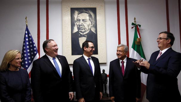 ABD Dışişleri Bakanı Pompeo Meksika'da