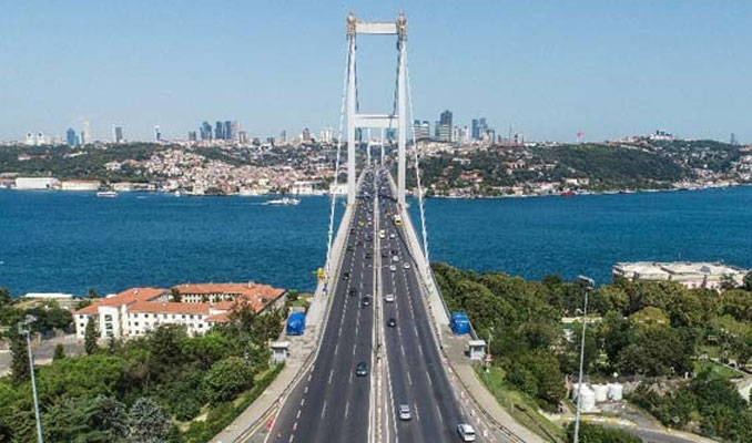 İstanbul'da trafik yüzde 10'un altına indi