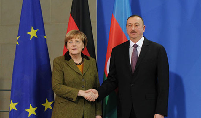 Merkel Azeri gazına göz dikti