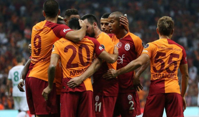 Galatasaray'dan gol yağmuru: 6-0