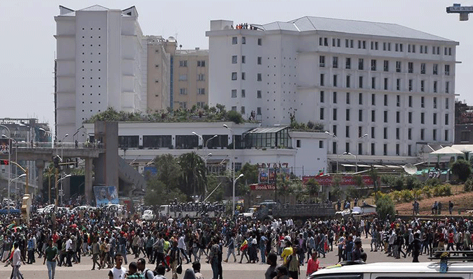 Etiyopya’da sivilleri hedef alan saldırılar protesto edildi