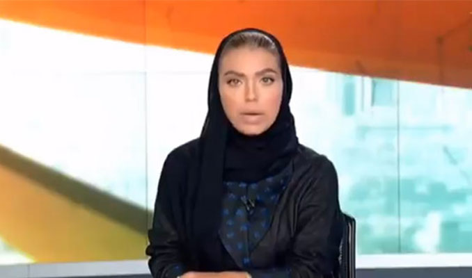 Suudi Arabistan televizyonlarında bir ilk