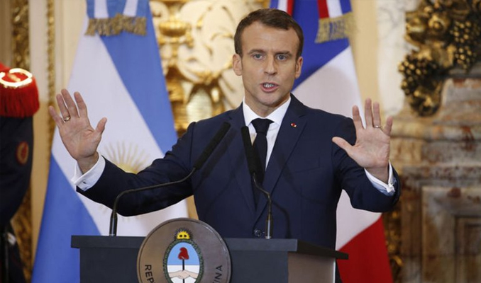 Macron: Fransa 2019'da da Suriye'de kalacak