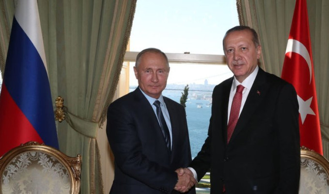 Erdoğan-Putin görüşmesinde gündem Suriye