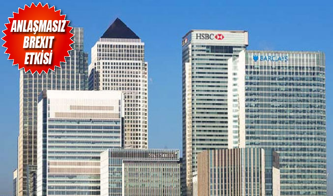 İngiltere'de bankacılık aktivitesinde en hızlı  düşüş