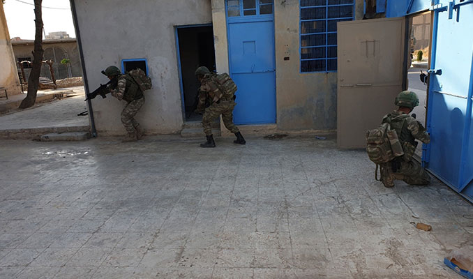 YPG’lilerin boşalttığı IŞİD hapishanesi görüntülendi
