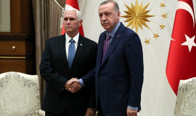 Erdoğan-Pence görüşmesi bitti