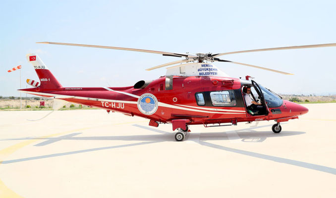 Mersin Belediyesi helikopter satıyor