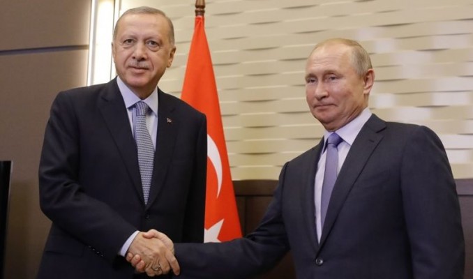 Erdoğan ile Putin Soçi'de bir araya geldi!